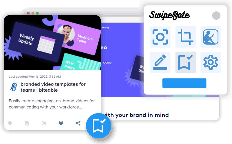 SwipeNote Save URL